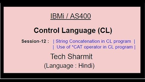 String concatenation in CL with Example | *cat in cl program | Concatenation string in CL | *cat |