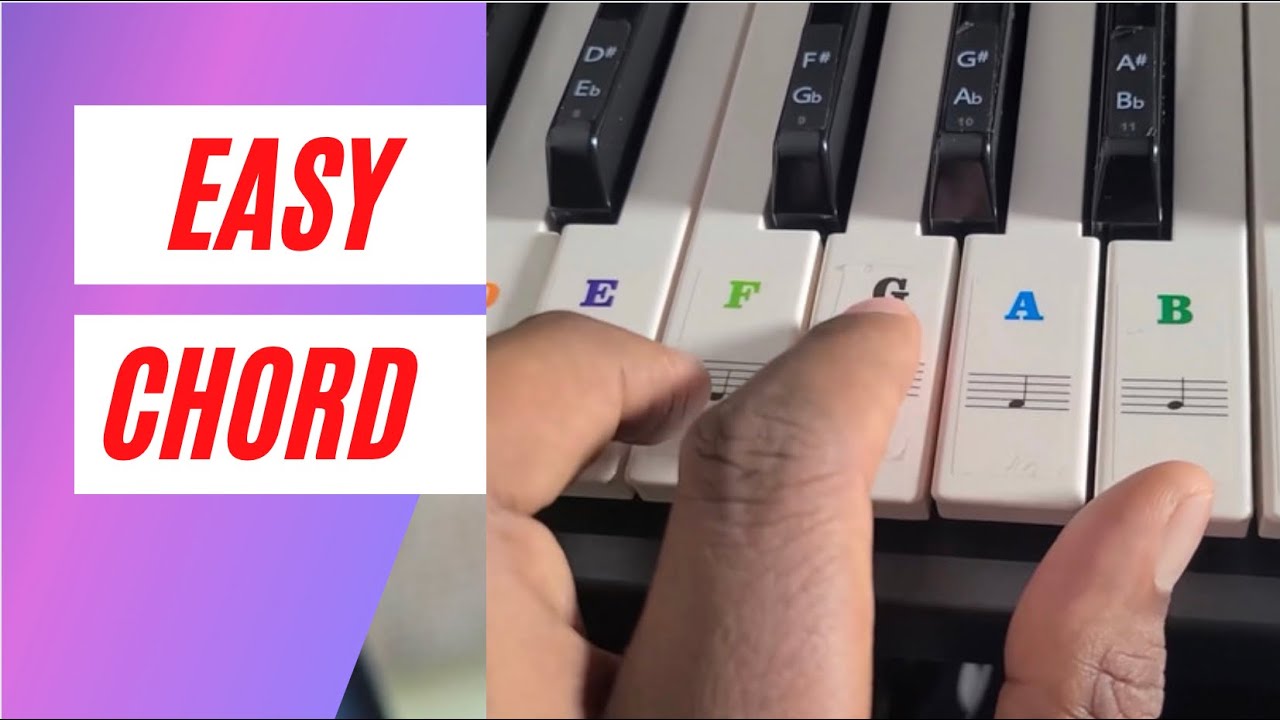 Piano chords (Afaan Oromoo) #sos#chords#piano