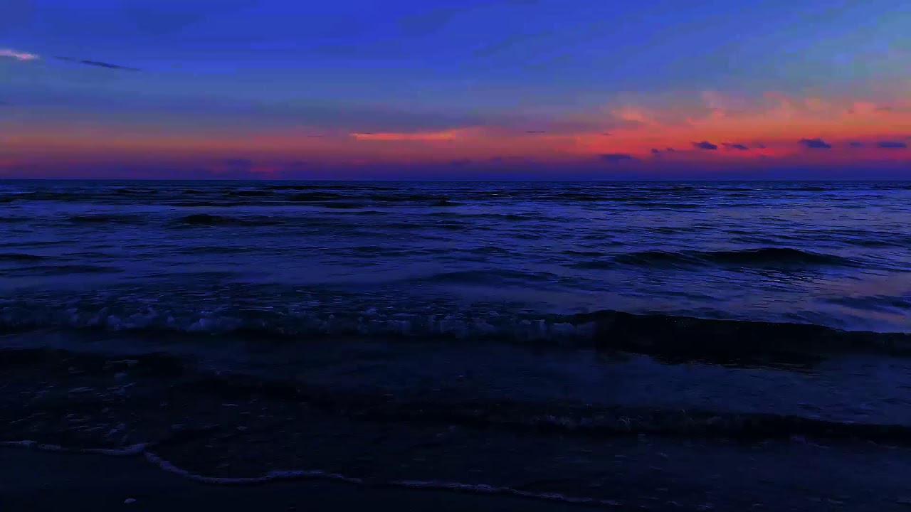 Gentle Ocean Waves Background | Soft Ocean Waves for Bedtime