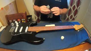 Harley Benton tribute to David Gilmour guitar project Part 3