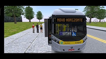 LINHA 101C-10 (PQE. CONTINUUM/JD. NOVO HORIZONTE) - TS/TP - VOLTA - MAPA ARICANDUVA