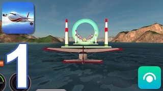 Flight Pilot Simulator 3D - Gameplay Walkthrough Part 1 - Novice (iOS, Android) screenshot 1