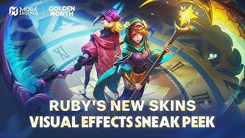 ✨ GOLDEN MONTH New Skins | Ruby "Crescent Dervish" & Ruby "Neon Edge" | Moba Legends: 5v5! 💎