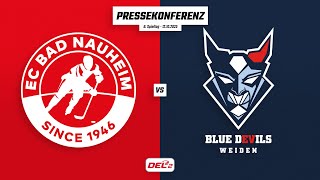 Pressekonferenz 8. Spieltag | EC Bad Nauheim - Blue Devils Weiden