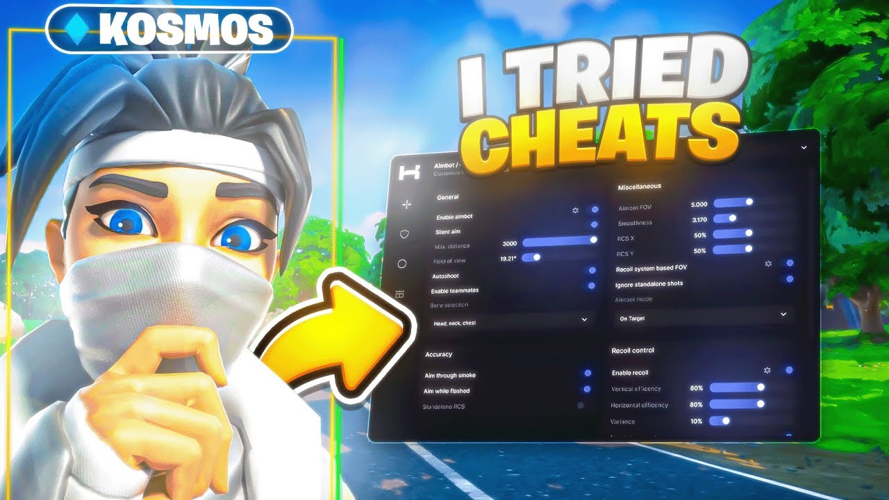 I Used Fortnite CHEATS… This Happened