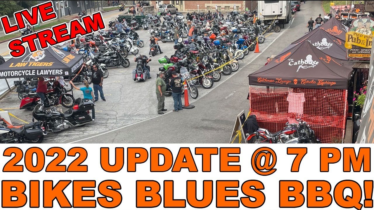 Bike Blues BBQ 2022 Motorcycle Rally Update Live Stream YouTube