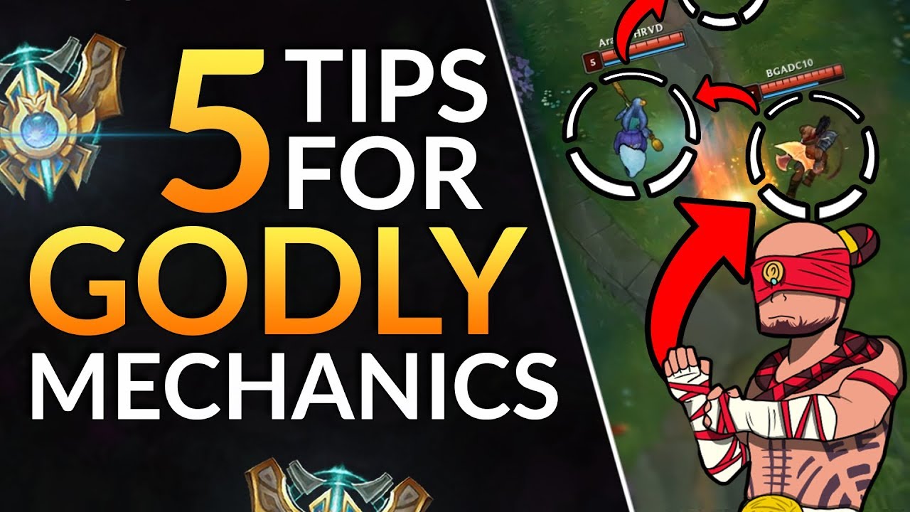 5 Tips for INSANE MECHANICS on ALL CHAMPIONS - Advanced Challenger Tricks - League  of Legends Guide - YouTube