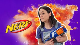 NERF Blaster Science & a VERY RIDICULOUS Mod! #nerf #science