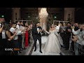 LEBANESE WEDDING - Bride and Groom enter to arabic drums and music!
