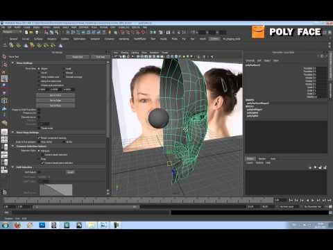 Head Modelling 2 of 2 - Maya Tutorial - 7/7