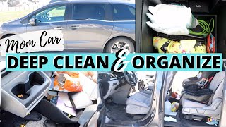 DIY MINIVAN CLEAN & ORGANIZE WITH ME! | The Secret Slob