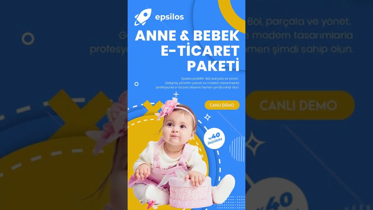 Epsilos Anne Bebek ETicaret Paketi YouTube