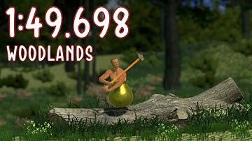 Getting Over It - Woodlands Map in 1:49.698