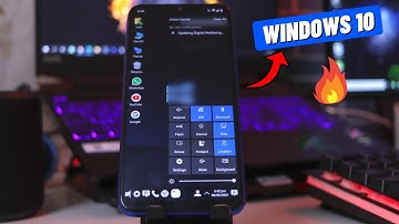 Turn Your Android Phone into Windows 10 Easily 🔥