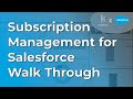 Salesforce Subscription Management Demo | Automate Renewals &amp; Billing &amp; Expansions #demo