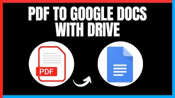 How to Convert PDF to Google Docs in Google Drive Laptop/PC - Full Guide