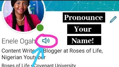 NAME PRONUNCIATION FEATURE ON LINKEDIN// NEW SPEAKER ICON// JOY OGAH// NIGERIAN YOUTUBER