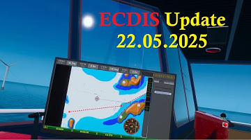 ECDIS Update for VR Ship Simulator "Calm Haven VR"