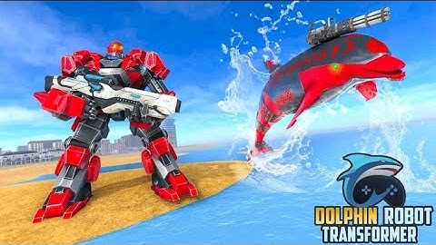 Dolphin Robot Tranform-Android Gameplay