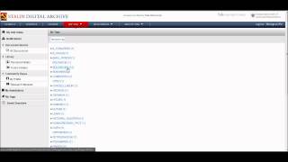 Stalin Digital Archive Beta Tutorial Video: My Tags, Annotations, and Saved Searches