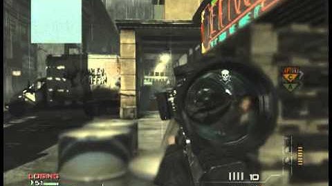 MW3: QUAD Feed with the AS50 Sniper Rifle! (Modern Warfare 3)