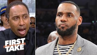 KD's injury may benefit LeBron and the Lakers the most in free agency - Stephen A. | First Take