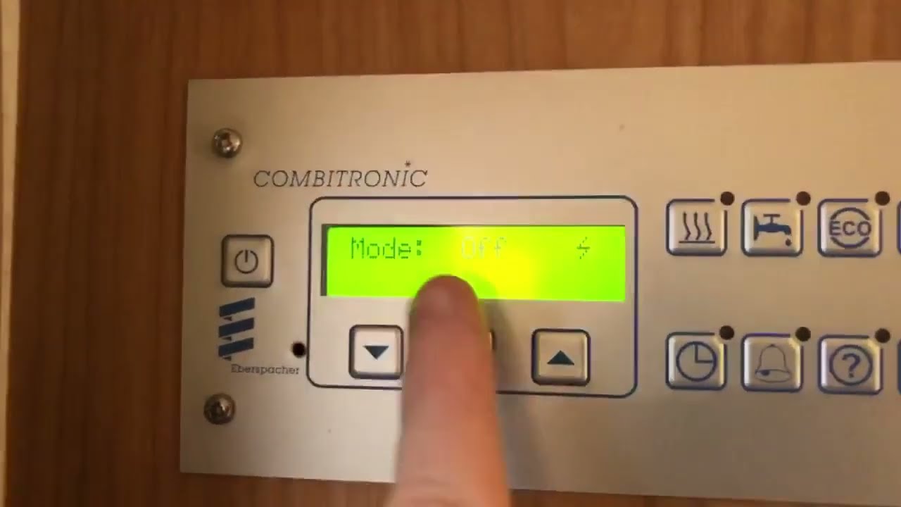 How to use the Combitronic Control Panel - YouTube