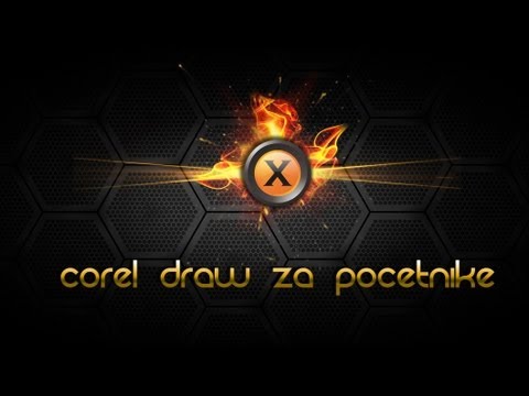 Corel Draw za pocetnike - koriscenje osnovnih alata u Corel Draw X6 (drugi deo)