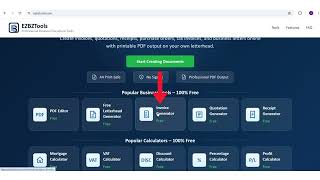 Free Invoice Generator Online | Create Professional PDF Invoices in Seconds