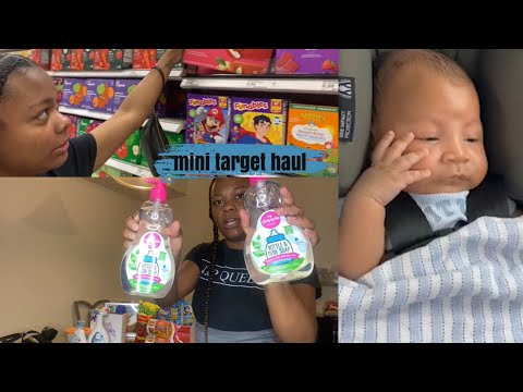 Target Run| mini target haul | Family of 3 |Two moms and a baby boy|Loved By Two Moms