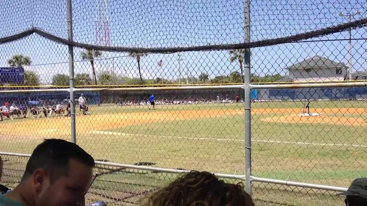 Carson's fielding drills at All Star tryouts