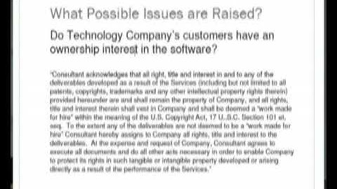 Eclipse Embedded Day 2009 - (4/5) Managing Open Source Legal Issues