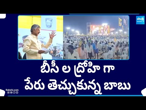 Chandrababu Naidu Betray To BC Community | AP Elections | TDP BJP Janasena Alliance | @SakshiTV - SAKSHITV