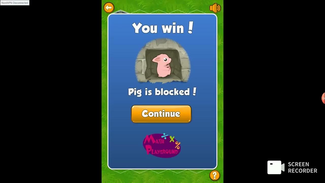 Block the Pig Play Now! Math Playground for Kids YouTube