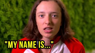 Full Iga Swiatek pronouncing her name! 💬 News