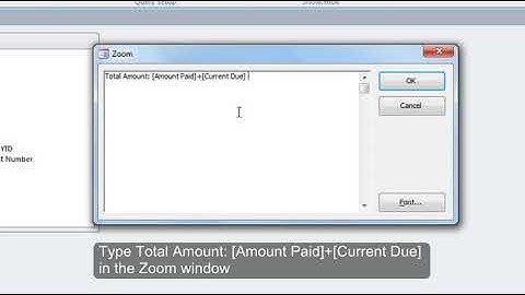 Microsoft Access: How to Create a Calculated Field for a Query