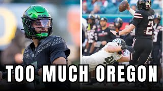 Why Oregon Was Too Much for Texas Tech | CFP Quarterfinal Breakdown