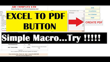 Export PDF from Excel on a Button Click