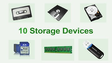 10 names of storage devices | storage devices of computer