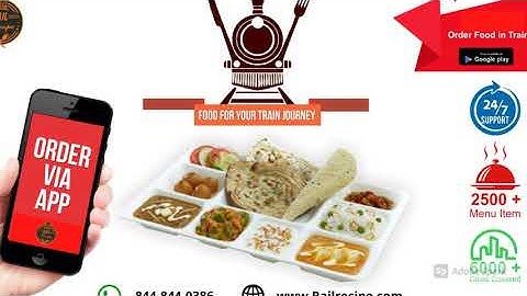 Ordering Food Online In Train|| RailRecipe- Your Food Buddy!