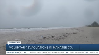 Manatee County issues voluntary evacuations for some areas