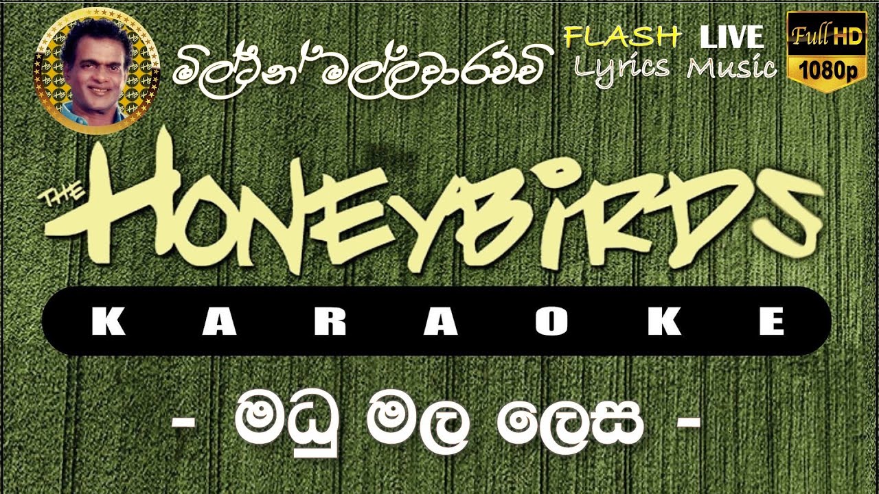 Madu Mala Lesa Karaoke (Without Voice) මධු මල ලෙස කැරෝකේ