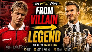 From Villain to Legend: The Untold Story of David Beckham ⚽🔥#football #fifa #fifaworldcup #soccer 