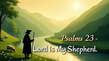 Psalm 23 KJV | The Lord Is My Shepherd | Peace, Prayer & Reflection