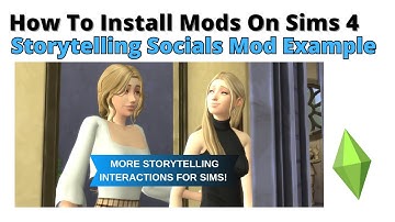 How To Install Storytelling Socials Mod For Sims 4 | 2025