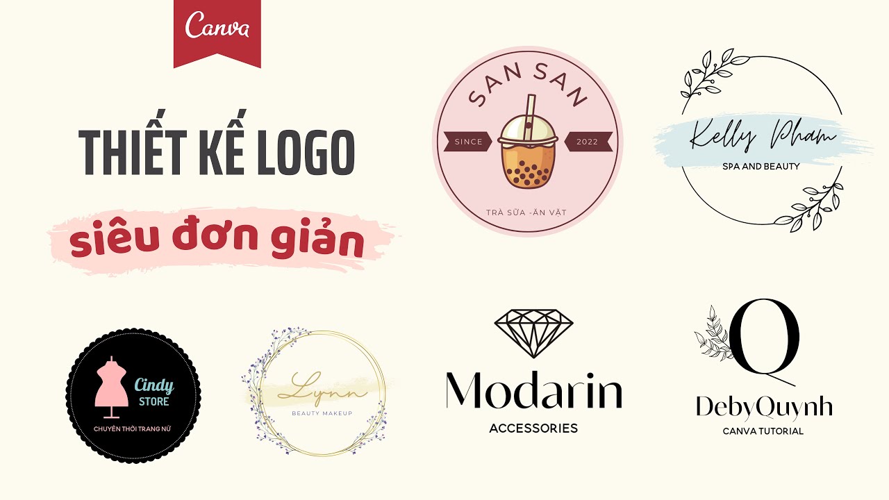 Hướng dẫn thiết kế logo đơn giản bằng Canva dùng cho quán trà sữa ...