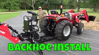 How To Install A Tractor Backhoe