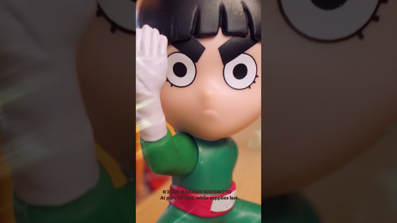 NARUTO toys at BK. Believe it.