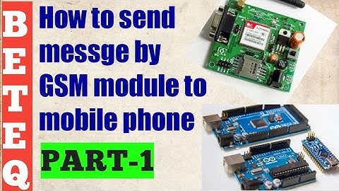 GSM module interfacing with Arduino telugu || GSM arduino working program code || SIM900A send sms