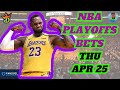 NBA Picks Today 4/25/2024 | FREE NBA Best Bets | CHEF D
